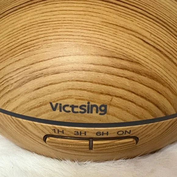 VicTsing Wood Grain Essential Oil Diffuser - Picture 2 of 7